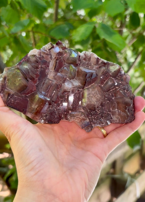 Red Chocolate Calcite PM0595