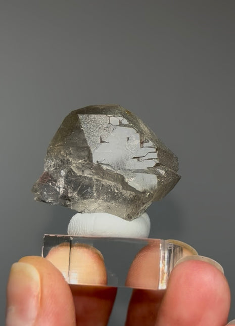 Gwindel Smoky Quartz - From Mont Blanc, France