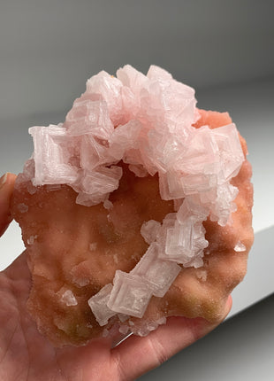 New ! Pink Halite with Great Crystallization - from Searles Lake, California