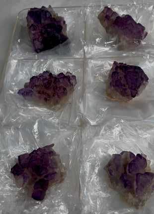 New find ! Purple Fluorite lot from Turkey, 6 Pieces !