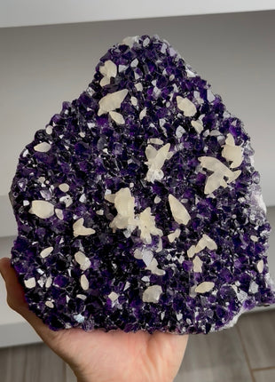 Amethyst with Calcite from Uruguay Collection # 733