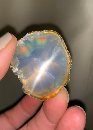 Rare Iris Agate with Rainbows