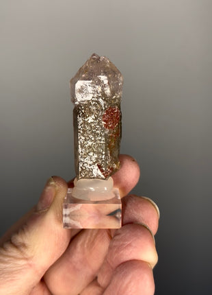 Rare ! Smoky Quartz Amethyst Scepter