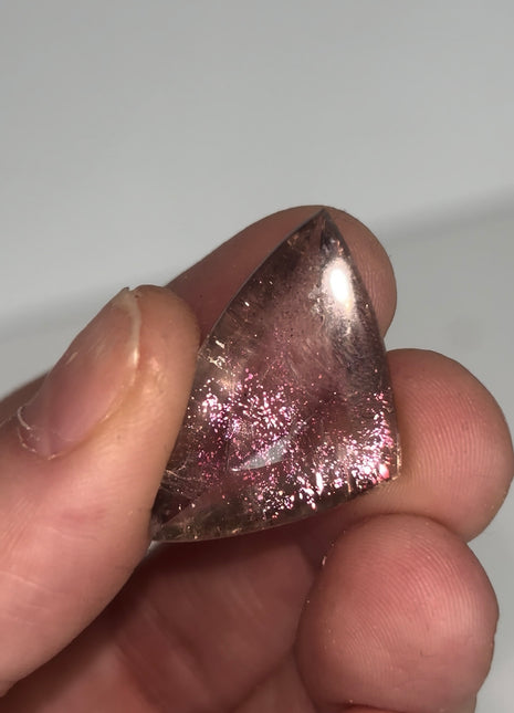 Firey Pink 💖 Gem Covellite in Quartz