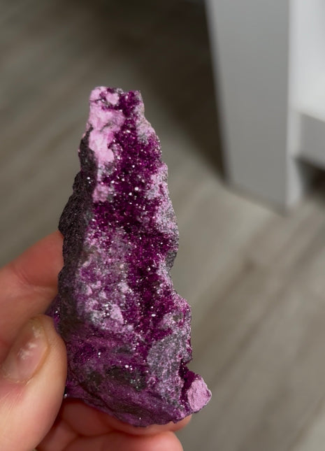 Purple Red Kammererite Specimen