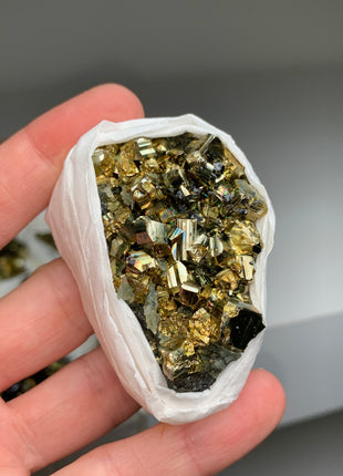 Very High Grade Pyrite with Sphalerite Lot - 33 Pieces !