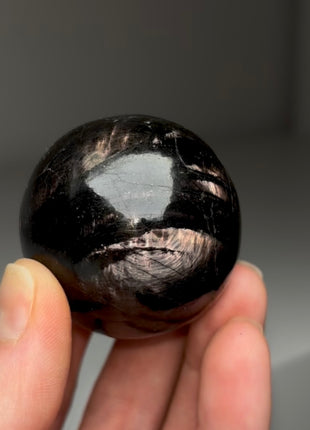 Flashy Hypersthene Sphere