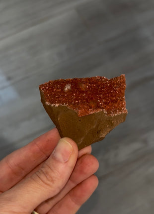 Sparkling ! Red Calcite Specimen
