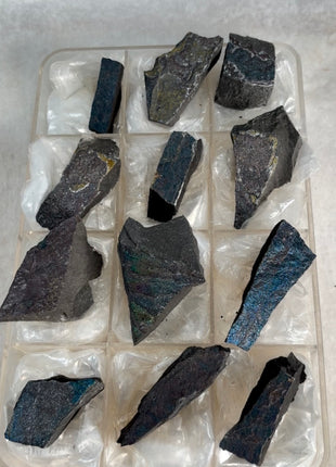 Rare ! Bornite Specimens Lot 🌈 - 12 Pieces