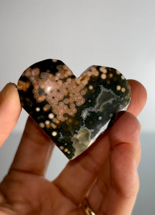Orbicular Ocean Jasper Heart PM1037