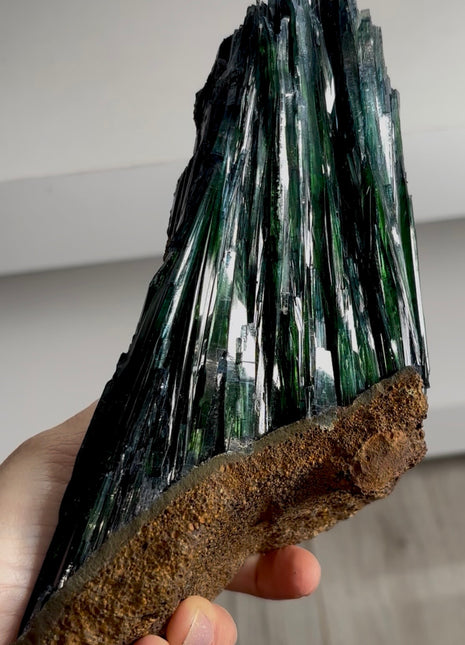 Amazing ! Green Vivianite - From Brazil