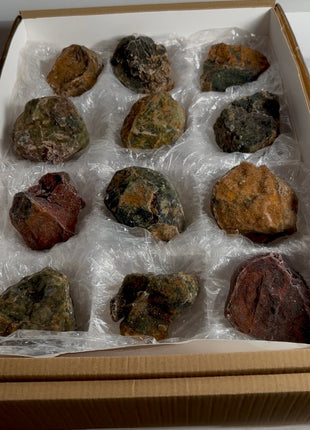 12 Pieces ! Druzy Chrome Chalcedony Lot