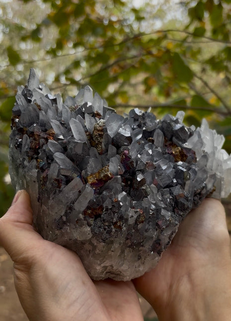 Our Finest ! Quartz with Chalcopyrite and Galena Collection # 639