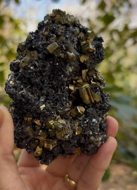 New ! Pyrite with Sphalerite and Quartz