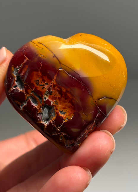 Mookaite Jasper Heart