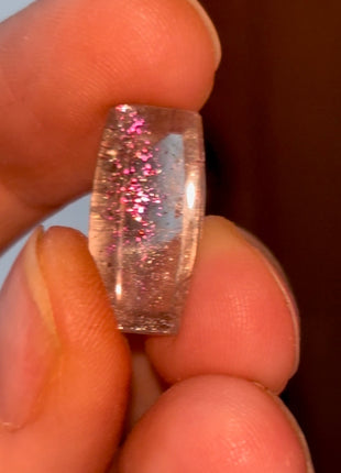 Firey Pink 💖 Gem Covellite in Quartz PM0866