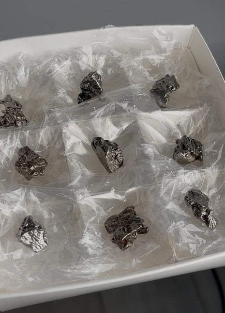 9 Pieces ! Campo del Cielo Meteorite Lot
