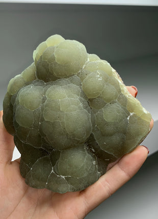 Rare Olive Green Botryoidal Fluorite # PM0152