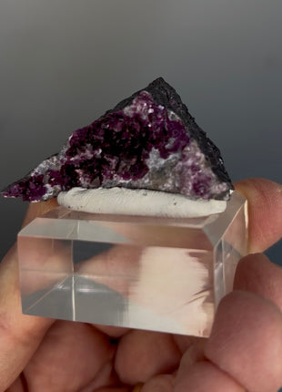 Purple Red Kammererite Specimen