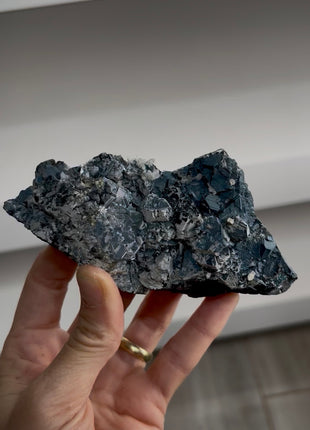 Metallic Blue Sphalerite Specimen