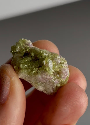 Vesuvianite from Jeffrey mine, Canada
