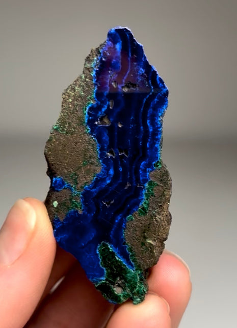 Rare and Amazing ! Blue Azurite from Siberia, Russia