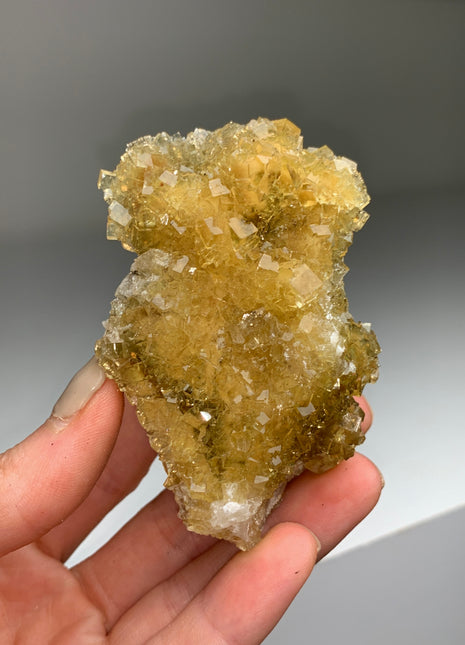 Cubic Yellow Fluorite - From Spain