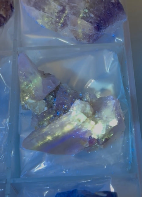12 Pieces ! Galaxy Fluorite Lot