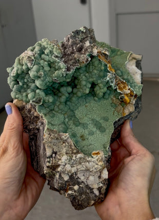 Huge Green Wavelite Collection # 677