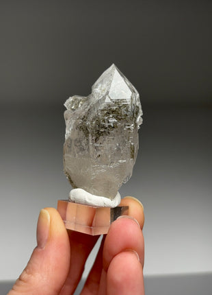 Green Chlorite Quartz - From Chamonix, French Alps