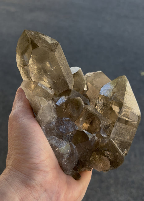 Amazing ! Smoky Quartz - From Chamonix