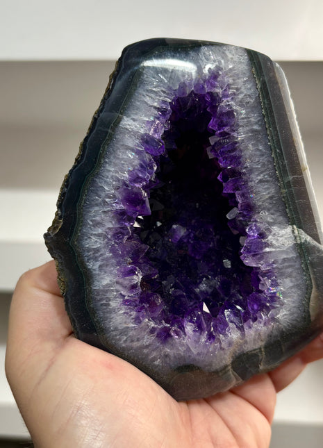 Very High Grade Amethyst Geode - From Uruguay