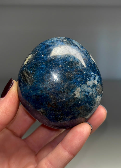 Ocean Blue Dumortierite with Quartz