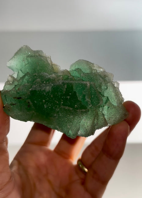 Glittery Green Fluorite PM0631