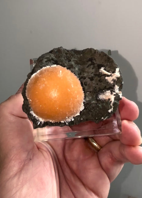 Top Class Orange Thomsonite with Mesolite