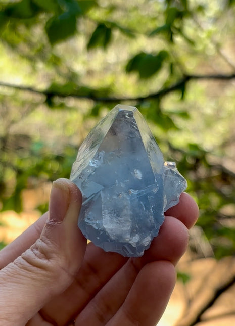 Blue Celestite from Madagascar