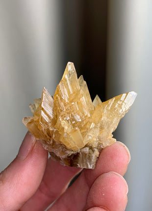 Yellow Selenite - From Lubin mine, Poland