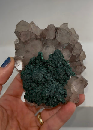 Malachite with Quartz PM1494