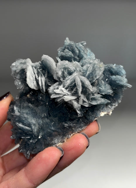 Blue Barite - From Cavnic mine, Romania