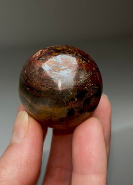Marra Mamba Tiger’s Eye Sphere from Australia