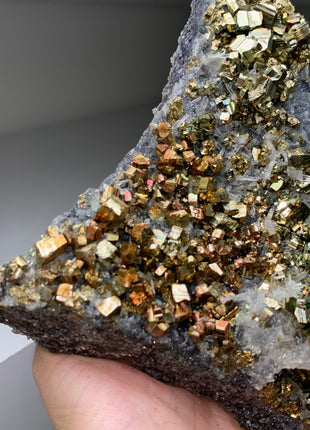 Very High Grade Pyrite with Quartz