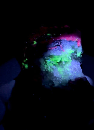 Glowing Amethyst Geode 🍉