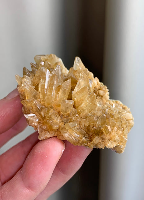 Yellow Selenite - From Lubin mine, Poland