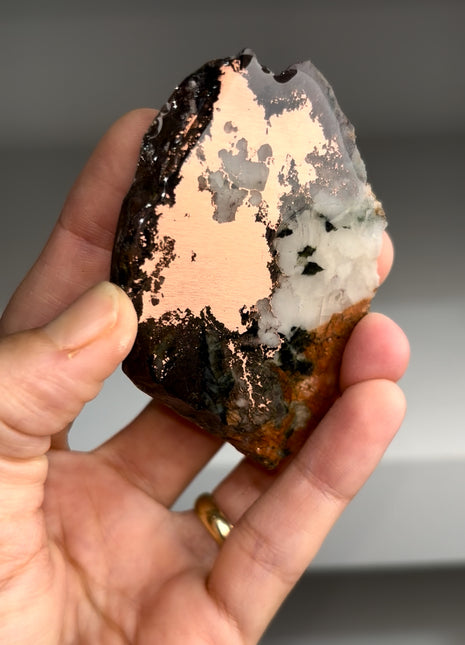 Copper Ore Slab - From Keweenaw Peninsula, Michigan