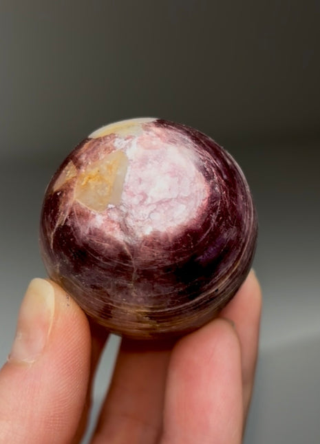 Lilac Lepidolite Sphere