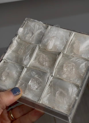 9 Pieces ! Gemmy Pink Danburite Lot