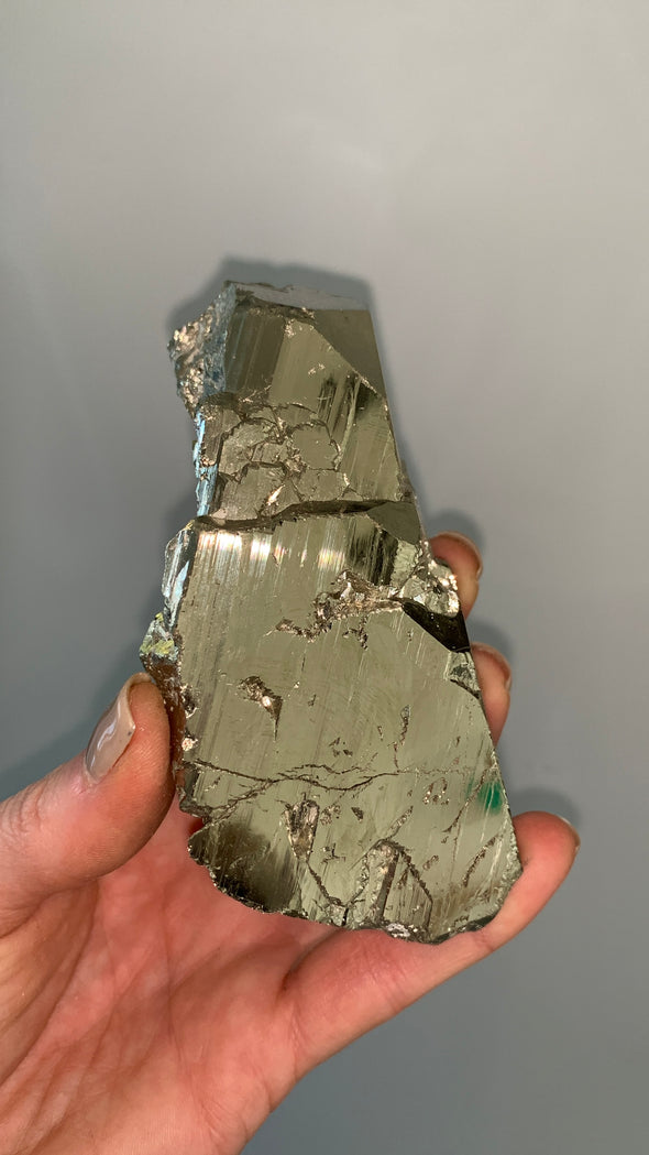 Very High Grade Pyrite from Huanzala, Peru
