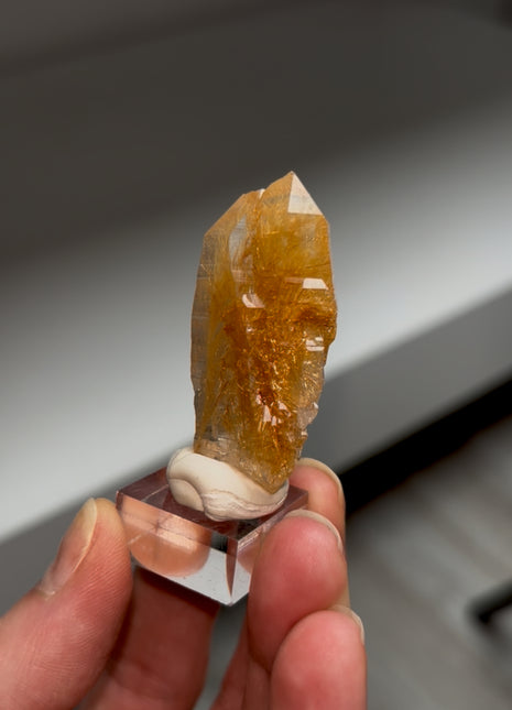 Amazing ! Himalayan Golden Rutile Quartz