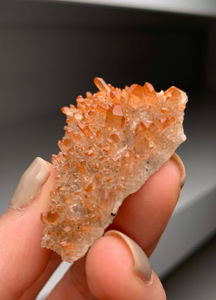 Gemmy Orange Quartz from Saxrönningen, Sweden 🇸🇪