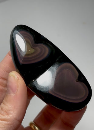 Rainbow Obsidian Hearts 🌈